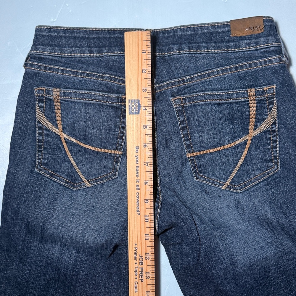 ARIAT Jeans Women's 28 S Blue Trouser Perfect Rise Maggie Wide Leg Denim Western - Picture 5 of 15